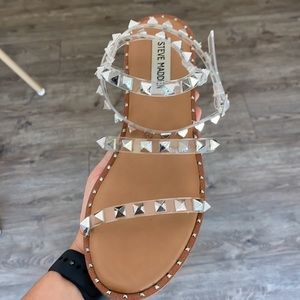 Studded Steve Madden travo sandal.